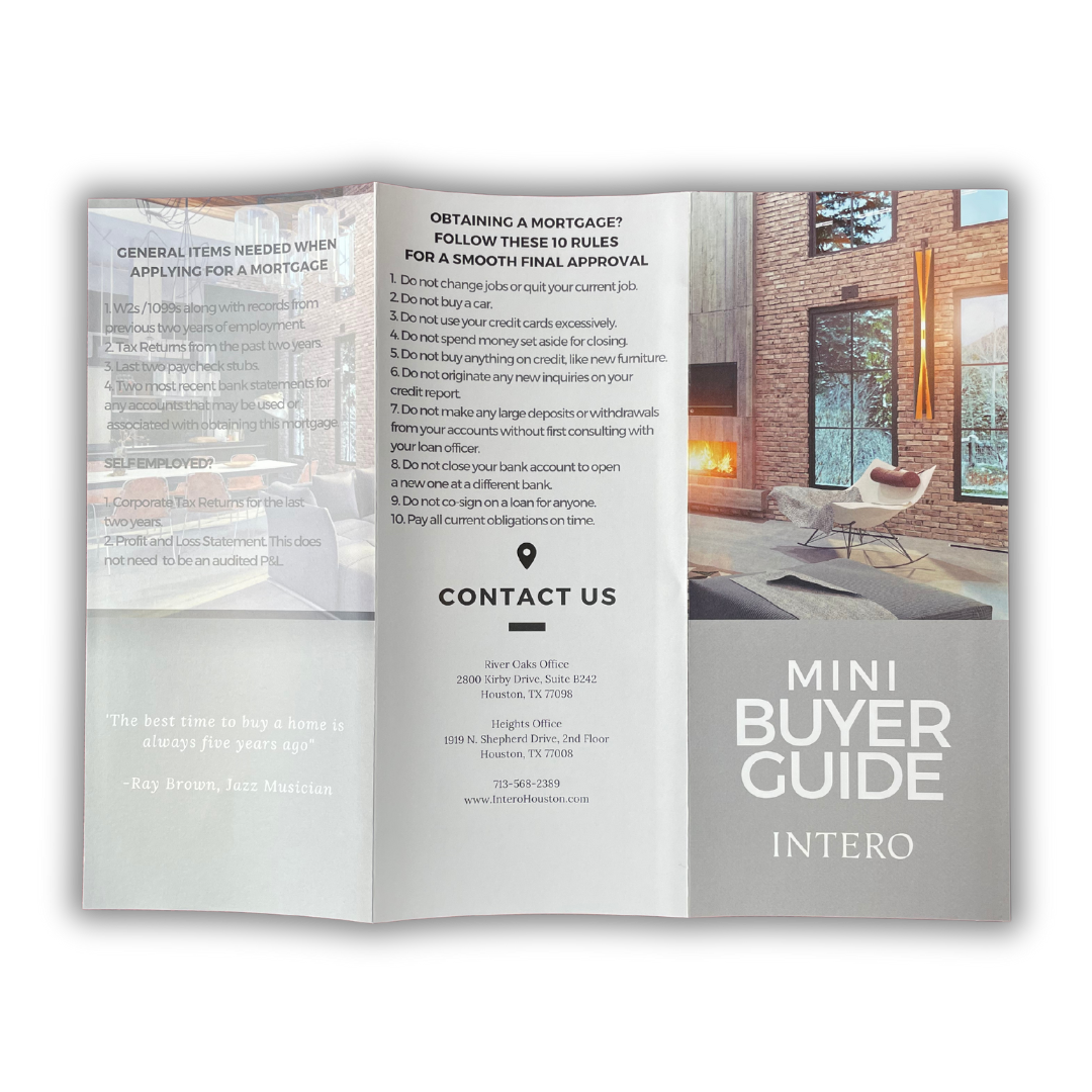 Buyer Trifold Brochure