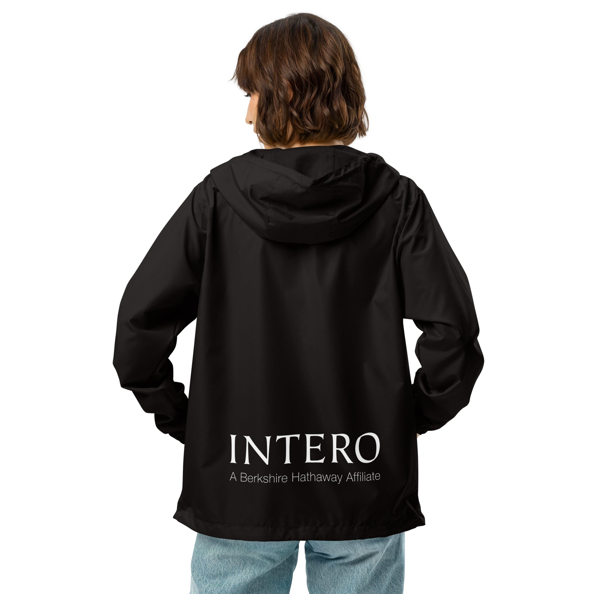 Unisex lightweight zip up windbreaker