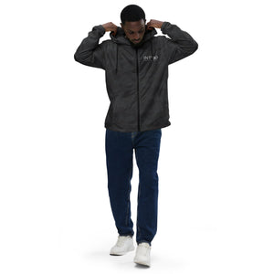 Unisex lightweight zip up windbreaker (Gray)