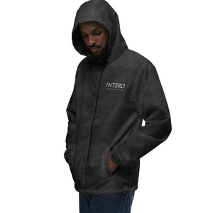 Unisex lightweight zip up windbreaker (Gray)