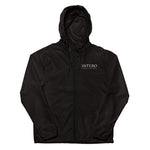 Unisex lightweight zip up windbreaker (Black)