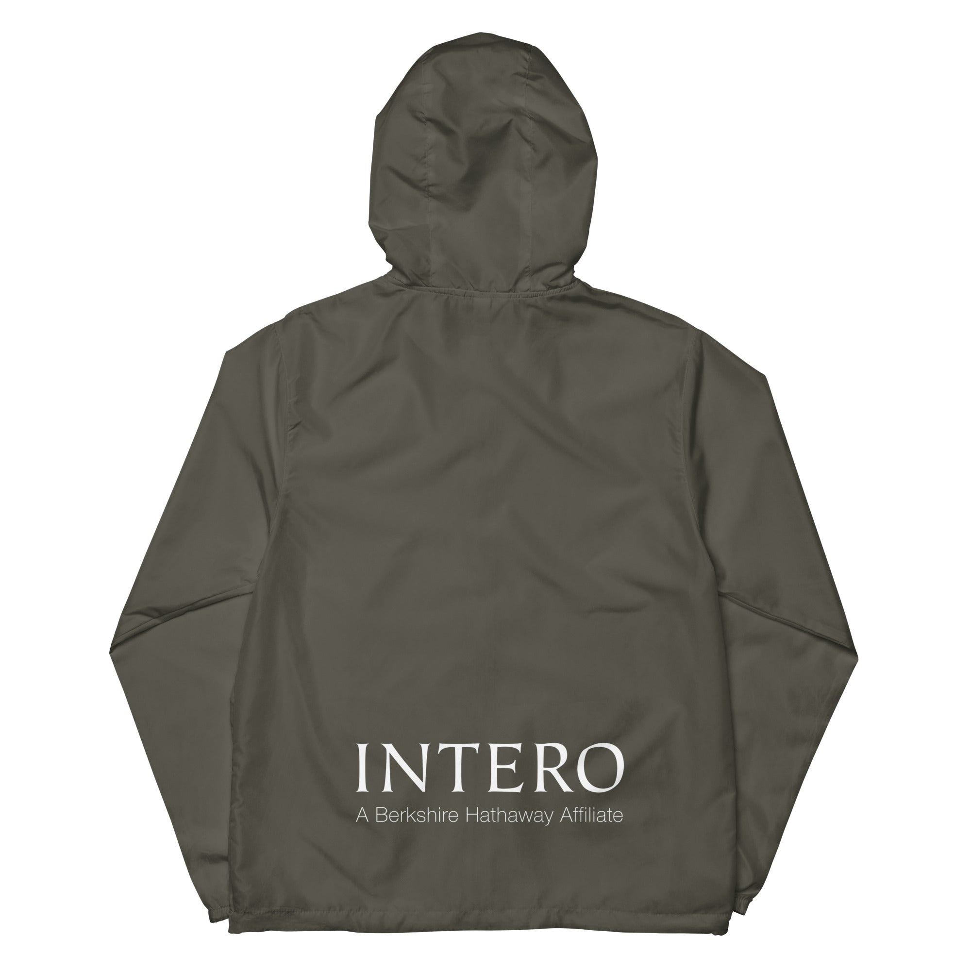 Unisex lightweight zip up windbreaker (Gray)