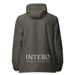 Unisex lightweight zip up windbreaker (Gray)