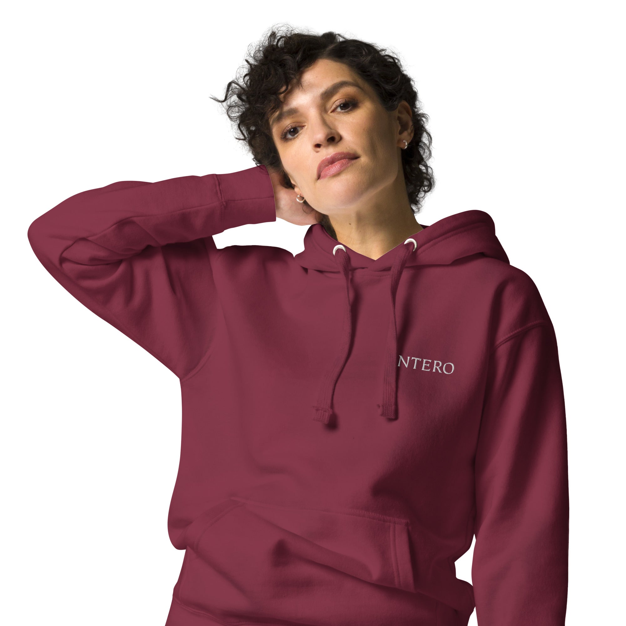 Women's Embroidered Hoodie