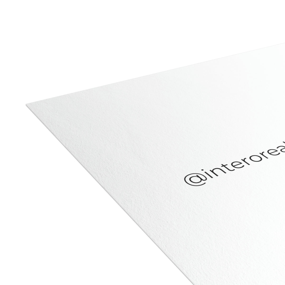 @interorealestate Vertical Greeting Card