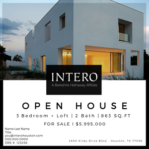 "Open House" Post