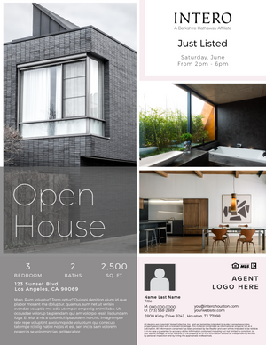 Open House Flyer