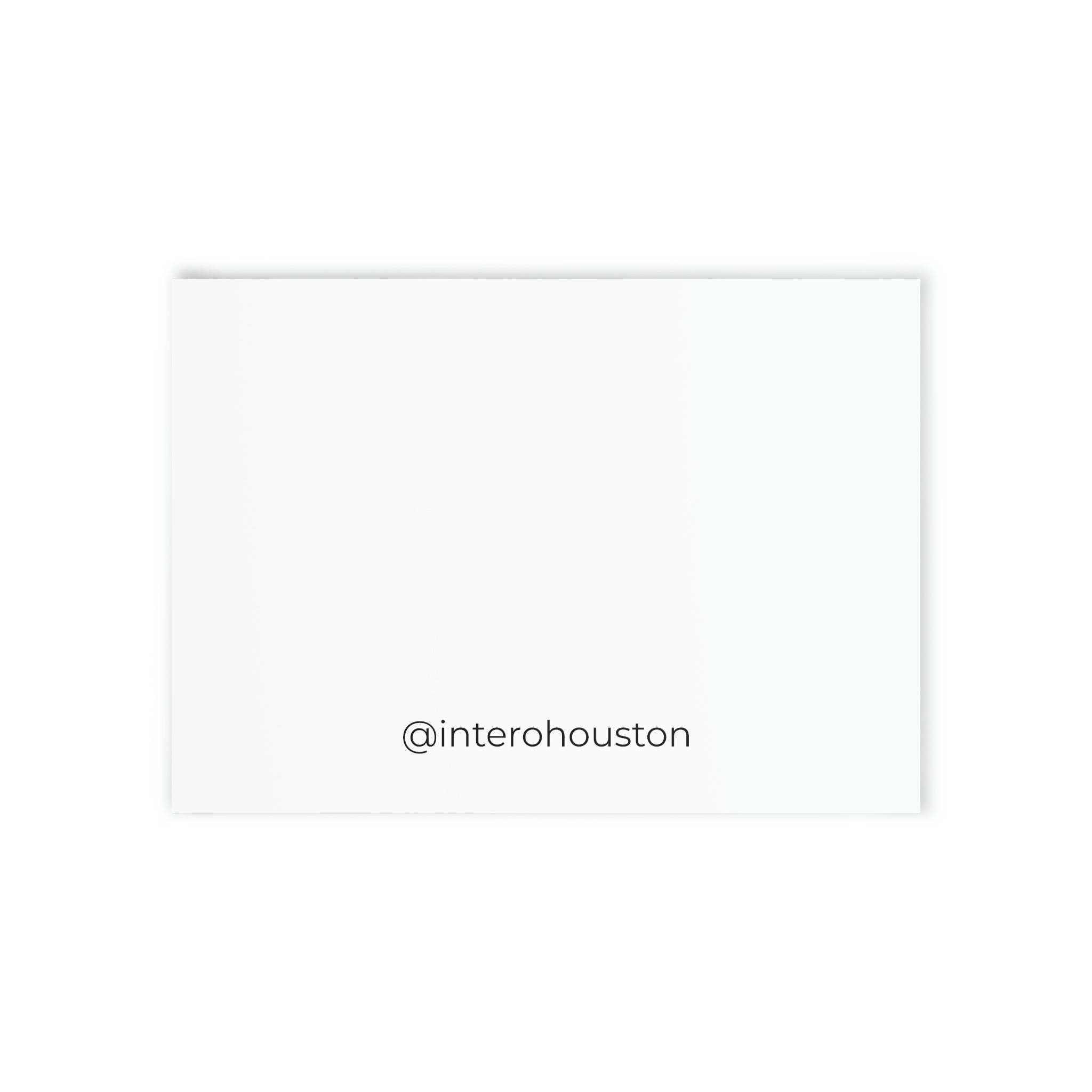 @interohouston Greeting Card