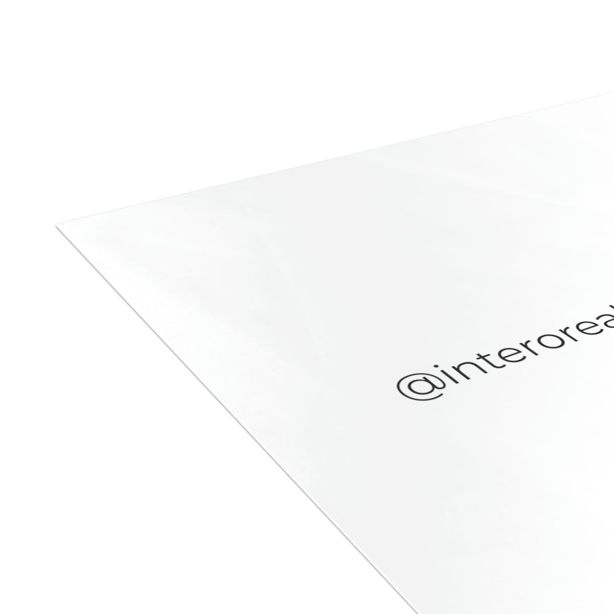 @interorealestate Vertical Greeting Card