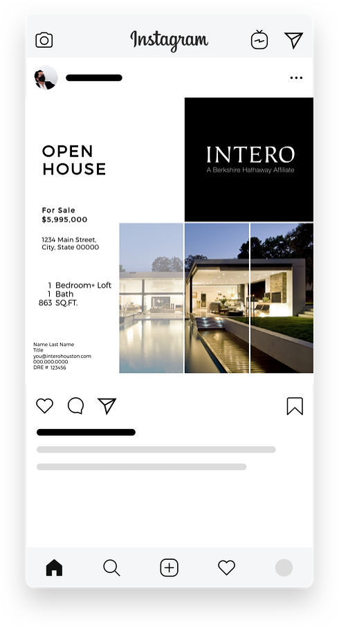 "Open House" Post