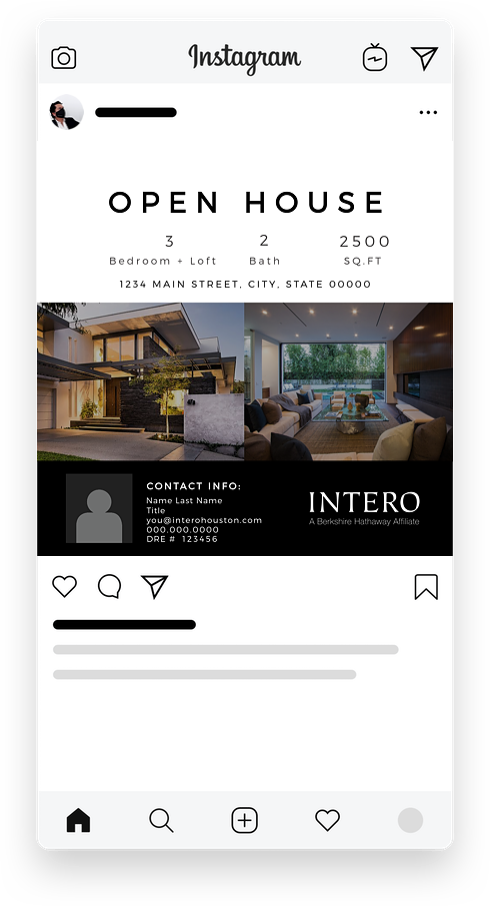 "Open House" Post