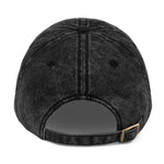 Dark Gray Vintage Cotton Twill Cap