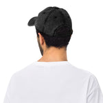 Dark Gray Vintage Cotton Twill Cap