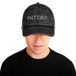 Dark Gray Vintage Cotton Twill Cap