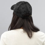 Dark Gray Vintage Cotton Twill Cap