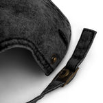Dark Gray Vintage Cotton Twill Cap