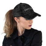 Dark Gray Vintage Cotton Twill Cap