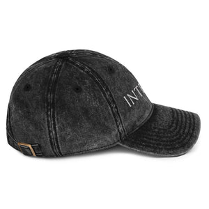 Dark Gray Vintage Cotton Twill Cap
