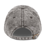Dark Gray Vintage Cotton Twill Cap