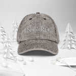 Dark Gray Vintage Cotton Twill Cap