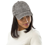 Dark Gray Vintage Cotton Twill Cap