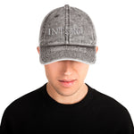Dark Gray Vintage Cotton Twill Cap