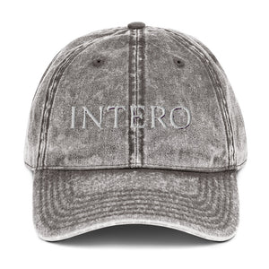 Light Gray Vintage Cotton Twill Cap