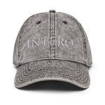 Light Gray Vintage Cotton Twill Cap