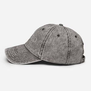 Light Gray Vintage Cotton Twill Cap