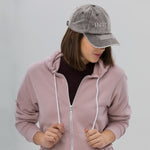 Dark Gray Vintage Cotton Twill Cap