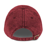 Dark Gray Vintage Cotton Twill Cap