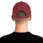 Dark Gray Vintage Cotton Twill Cap