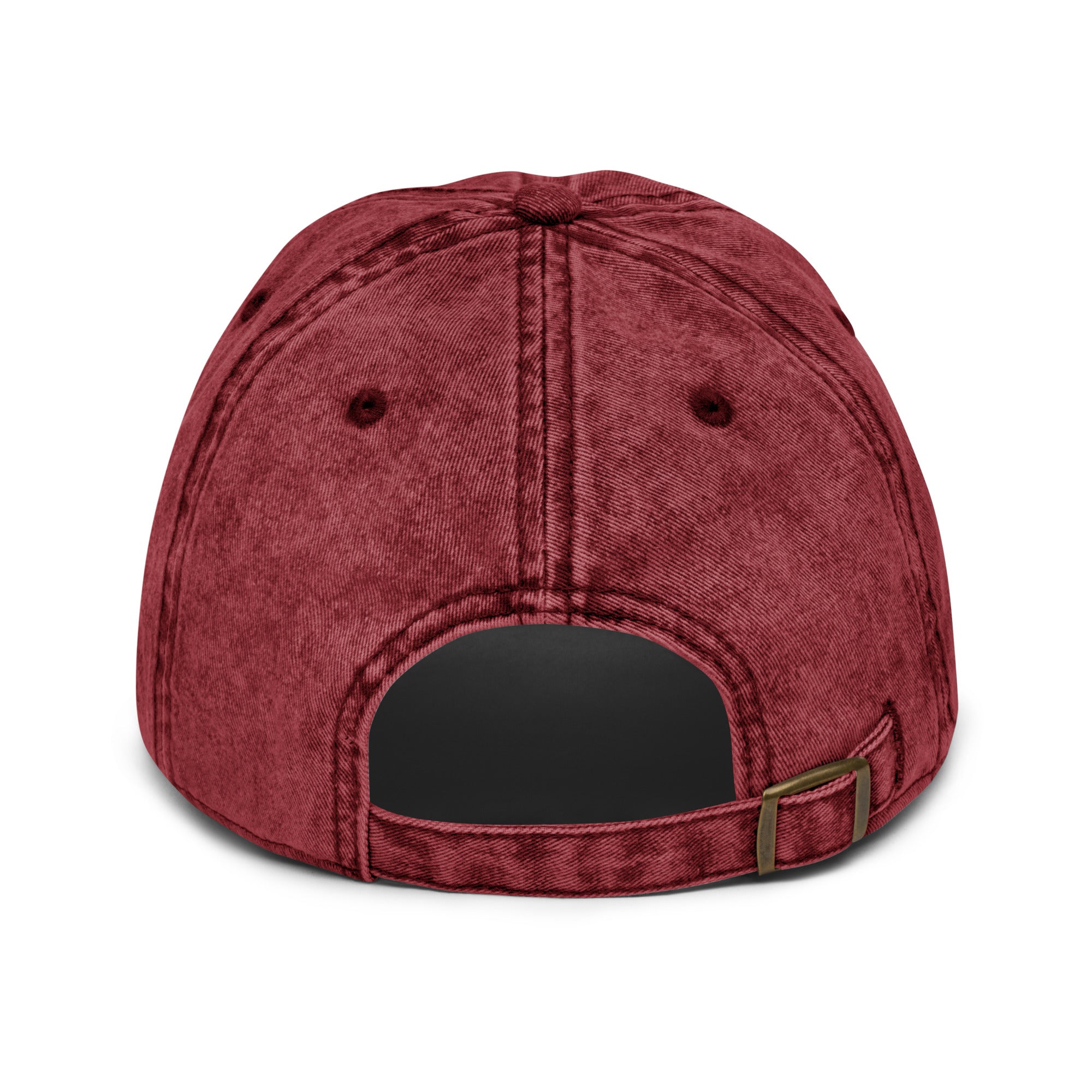 Dark Gray Vintage Cotton Twill Cap