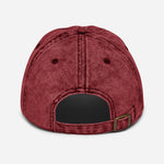 Maroon Vintage Cotton Twill Cap