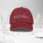 Dark Gray Vintage Cotton Twill Cap