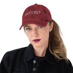 Dark Gray Vintage Cotton Twill Cap