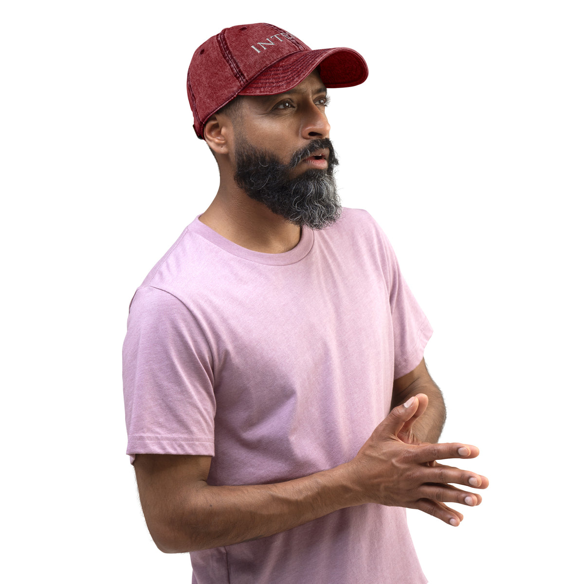 Maroon Vintage Cotton Twill Cap