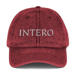 Maroon Vintage Cotton Twill Cap